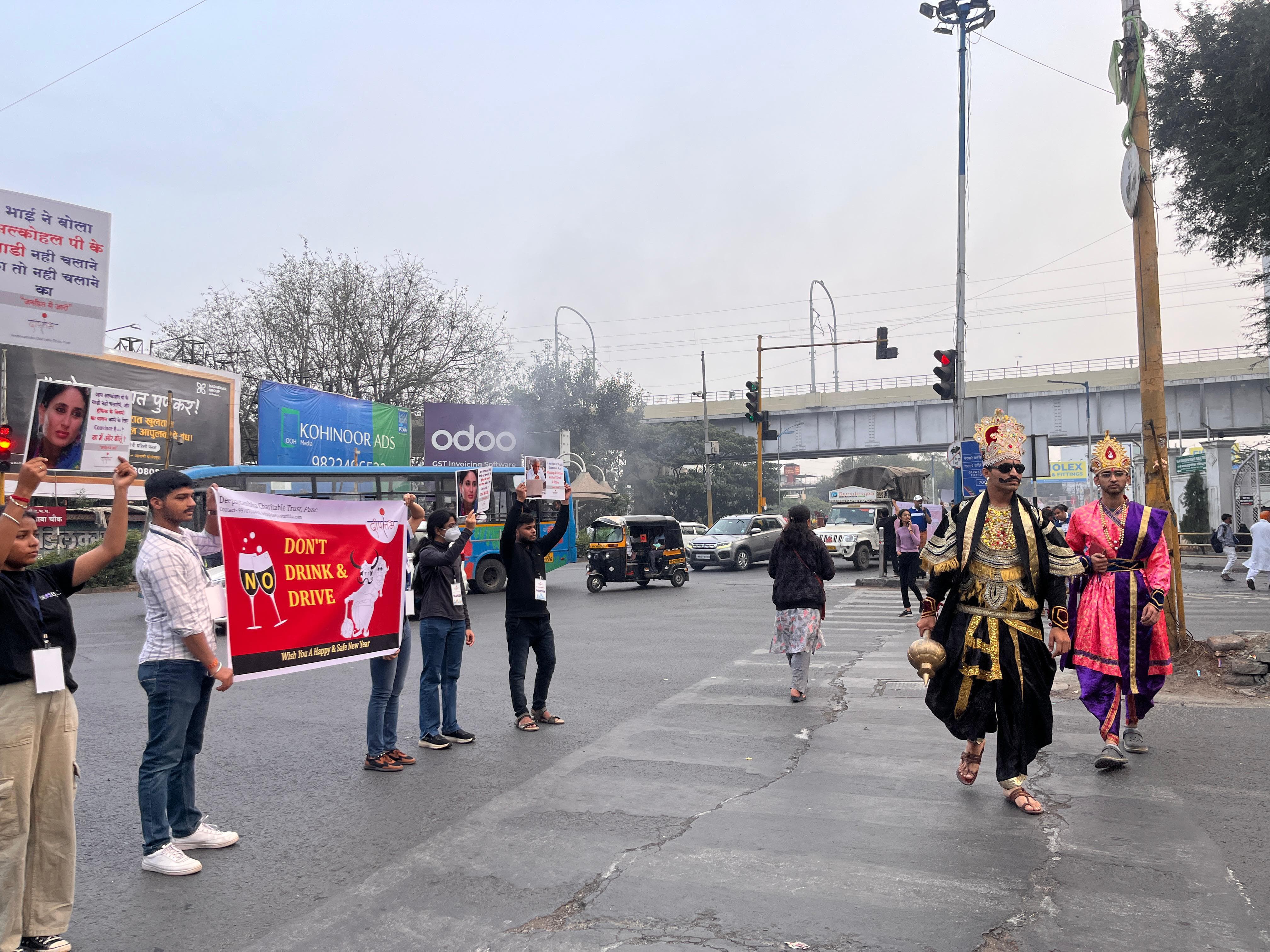 Weekly traffic awareness activity