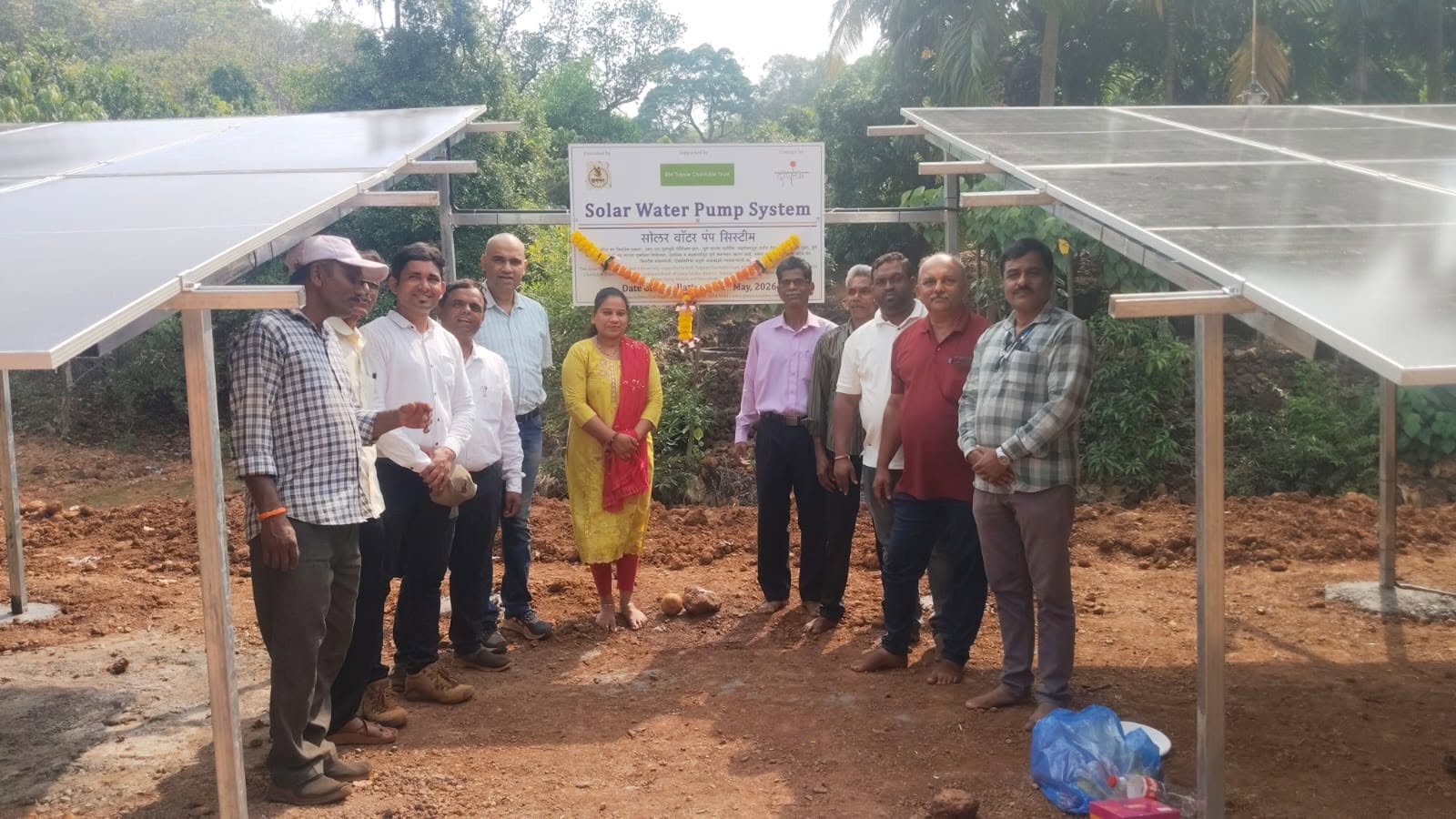 Solar pump project
